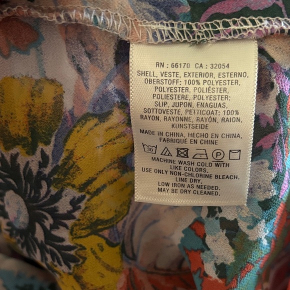 Anthropologie Floral Multicolor Dress - Picture 9 of 11